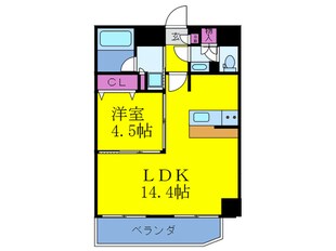 SERENITE梅田北～Premium～の物件間取画像